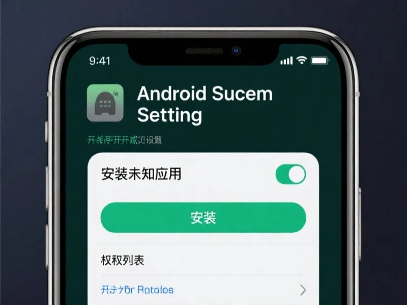 Android设备允许安装未知来源应用设置